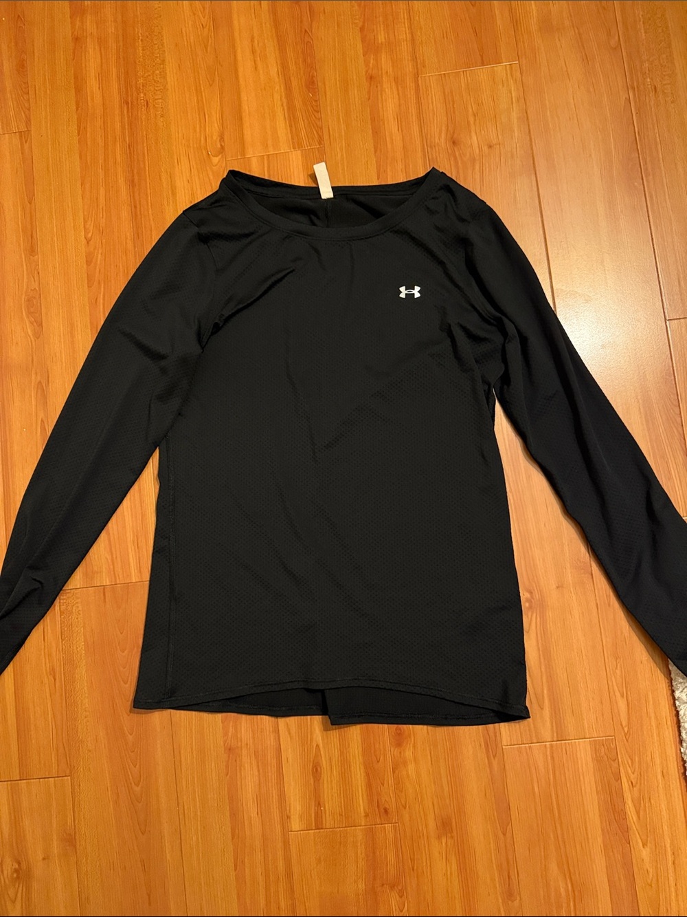 Under Armour Black Long-Sleeve Training Shirt